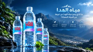 ما الذي يميز مياه الهدا عن غيرها من المياه المعبأة؟