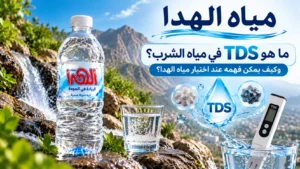ما هو TDS في مياه الشرب؟ وكيف يمكن فهمه عند اختيار مياه الهدا؟